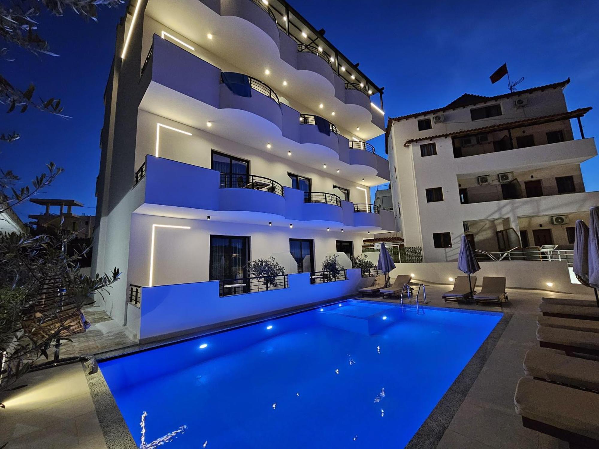 Monel Hotel Ksamil Exterior foto