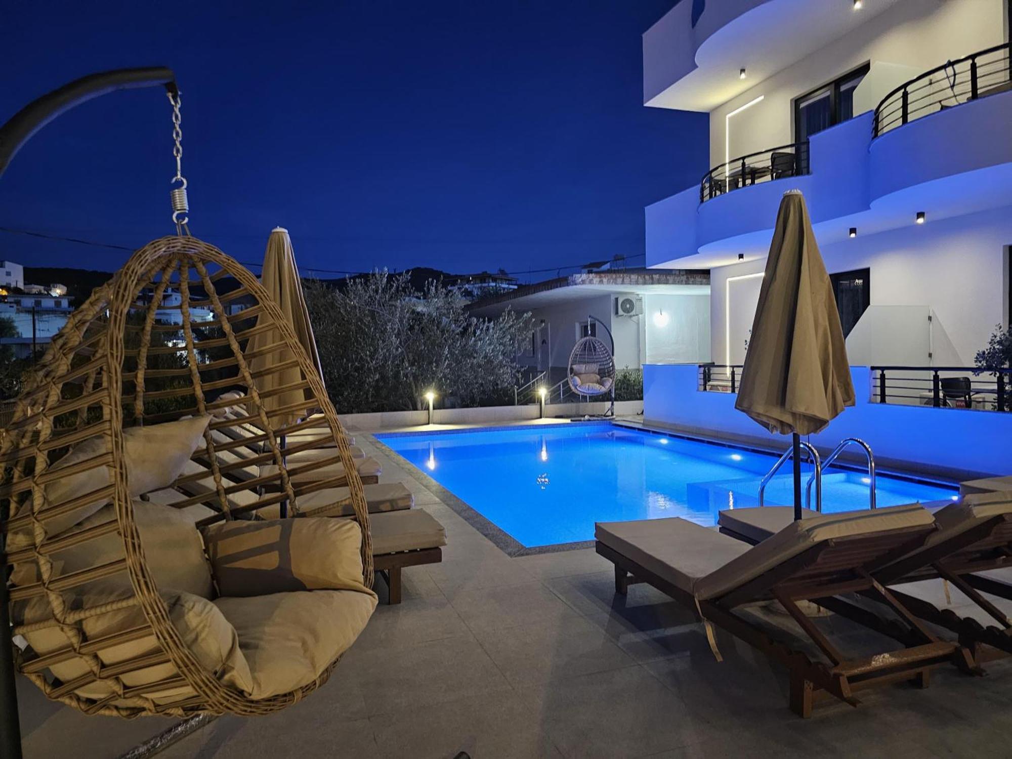 Monel Hotel Ksamil Exterior foto