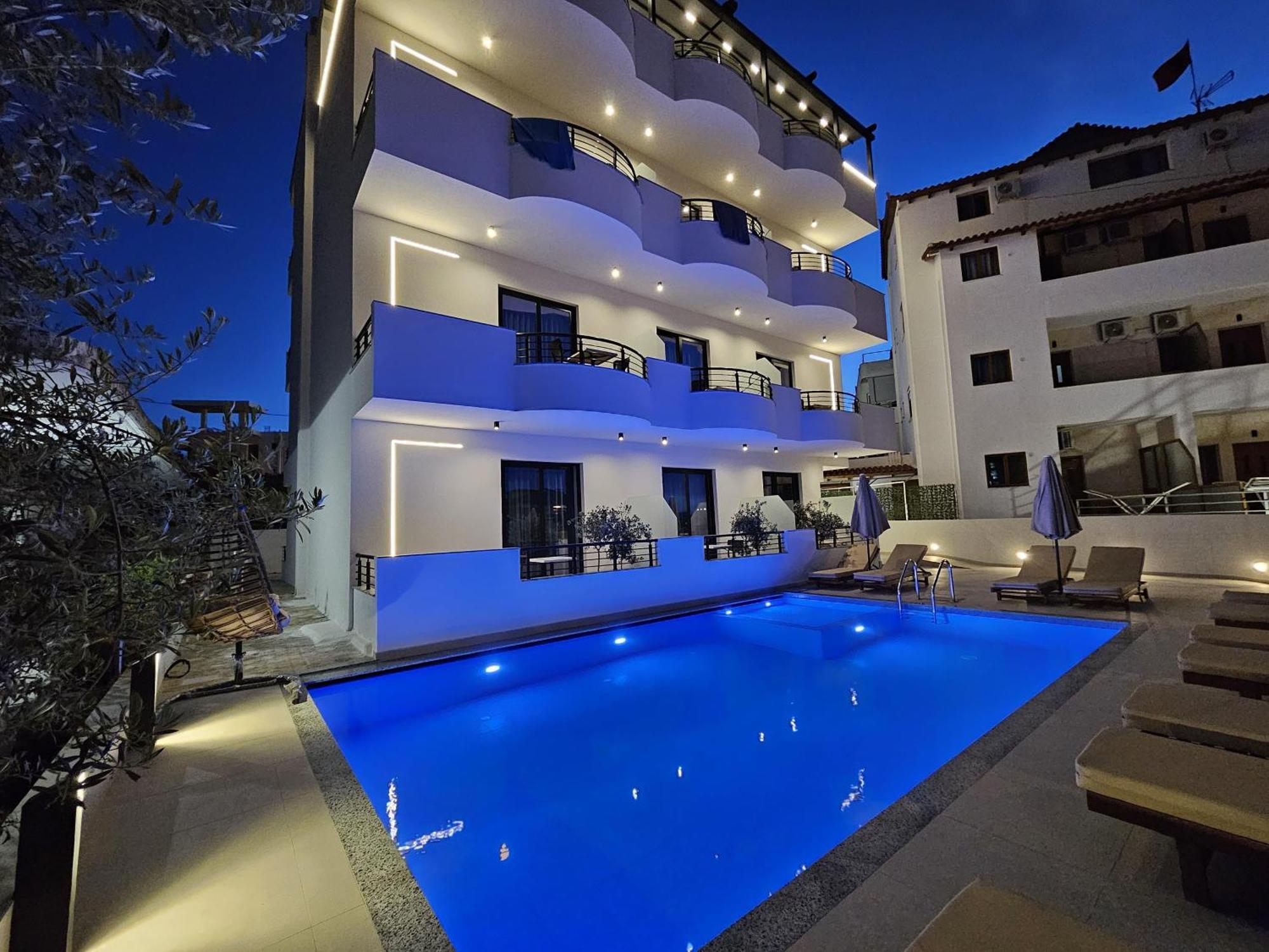 Monel Hotel Ksamil Exterior foto