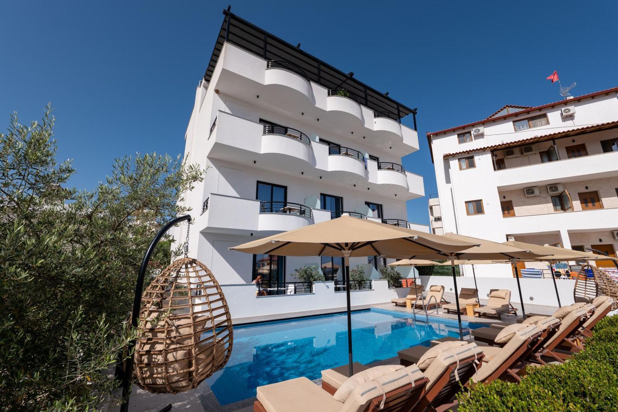 Monel Hotel Ksamil Exterior foto
