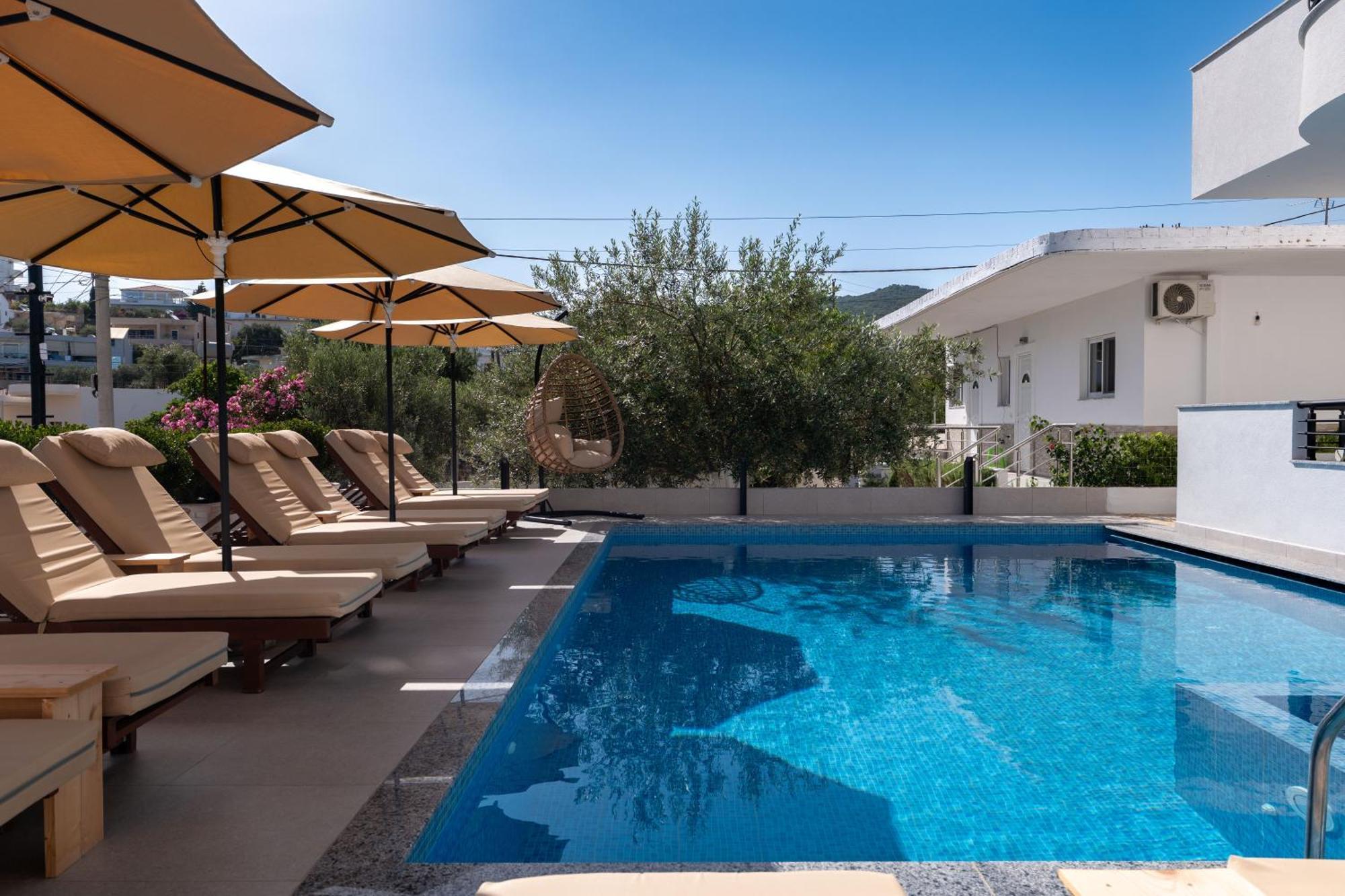 Monel Hotel Ksamil Exterior foto