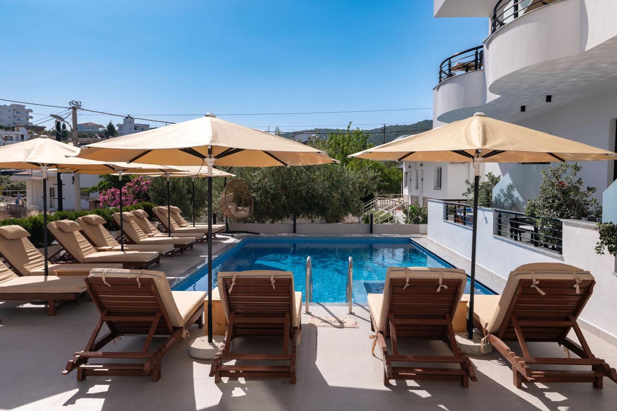 Monel Hotel Ksamil Exterior foto