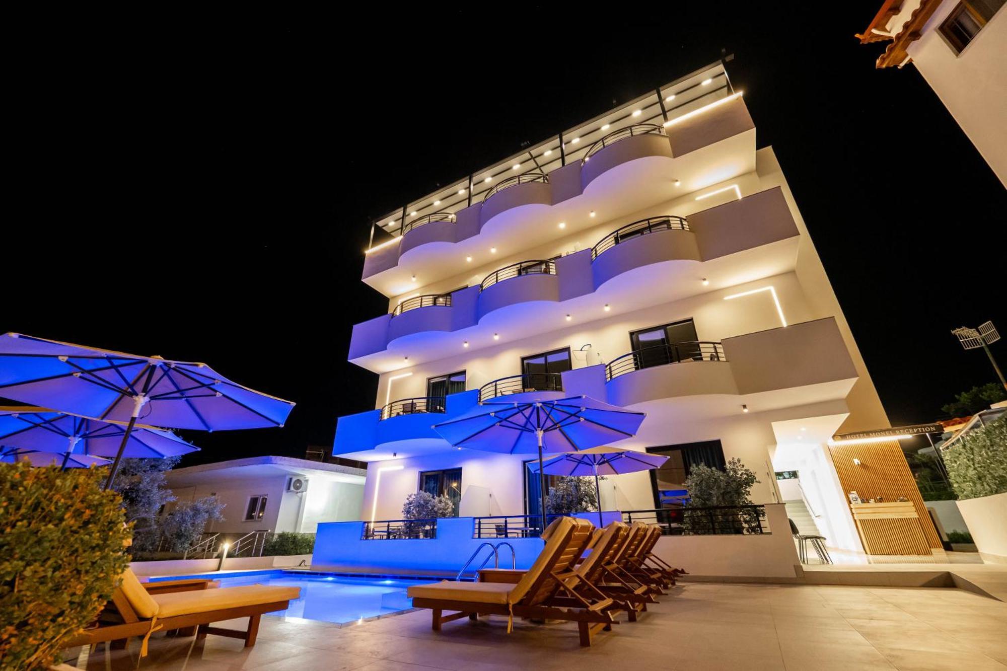 Monel Hotel Ksamil Exterior foto