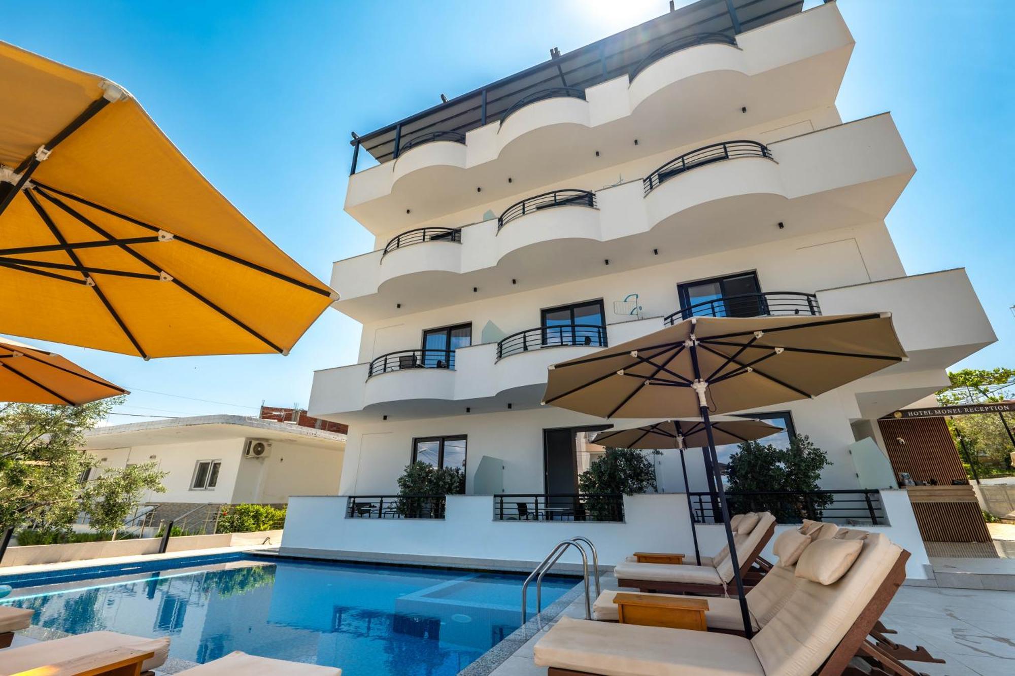 Monel Hotel Ksamil Exterior foto